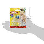 Nuby Silicone Nipples 4pk 2