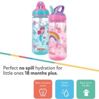 Nuby 2Pk 18Oz Hard Straw Flip-It Cu Pp Printed Cup 4