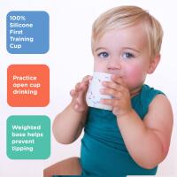 Nuby 2 Oz Silicone Tumbler Confetti In Blister Card 3