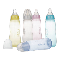 Nuby 8oz Tinted Feeding Nurser Bottle 0