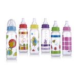 Nuby 8oz Clear Leak-Proof Bottle