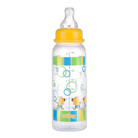 Nuby 8oz Clear Leak-Proof Bottle 2