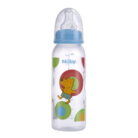 Nuby 8oz Leak-Proof Bottle 2pk 1