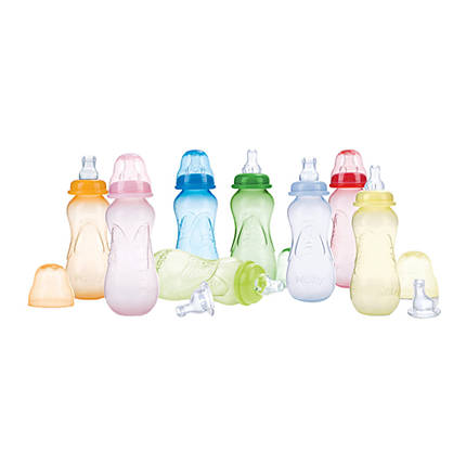 3PK 10OZ. TINTED BOTTLE NON-DRIP WITH 1 SPOUT