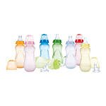3PK 10OZ. TINTED BOTTLE  NON-DRIP WITH 1 SPOUT 0