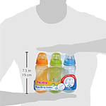 3PK 10OZ. TINTED BOTTLE  NON-DRIP WITH 1 SPOUT 5