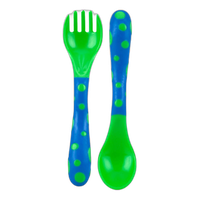 Nuby Spoon and Fork 4pk 1