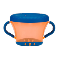 1PK Snack Keeper Bowl with Fork and Spoon Set 5