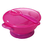Suction Bowl w/Spoon and Lid 4pk Toddler Snack Combo 7