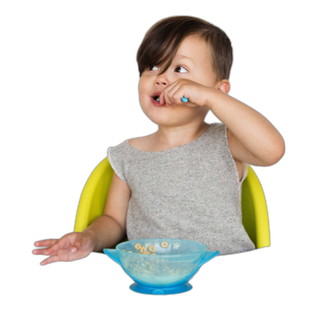 Suction Bowl w/Spoon and Lid 4pk Toddler Snack Combo