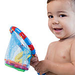 Splash n Catch Fish Net Set Octopus Bath Time Toss 0
