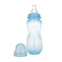 Nuby 3Pk 10Oz No Spill Bottles-Boy Blue Yellow And Green 3