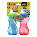 Nuby 10oz No Spill Cup with Soft Spout and Easy Grip Handles 2pk