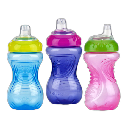 Nuby 10oz No-Spill Cup Gripper with Soft Spout
