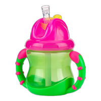 Nuby 8oz 2 Handle Straw Cup 4
