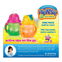 Nuby 8oz 2 Handle Straw Cup 7