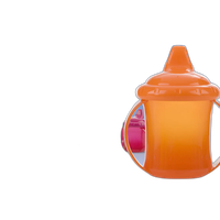 Nuby 2 Handle Cup with Snap-On-Lid 0