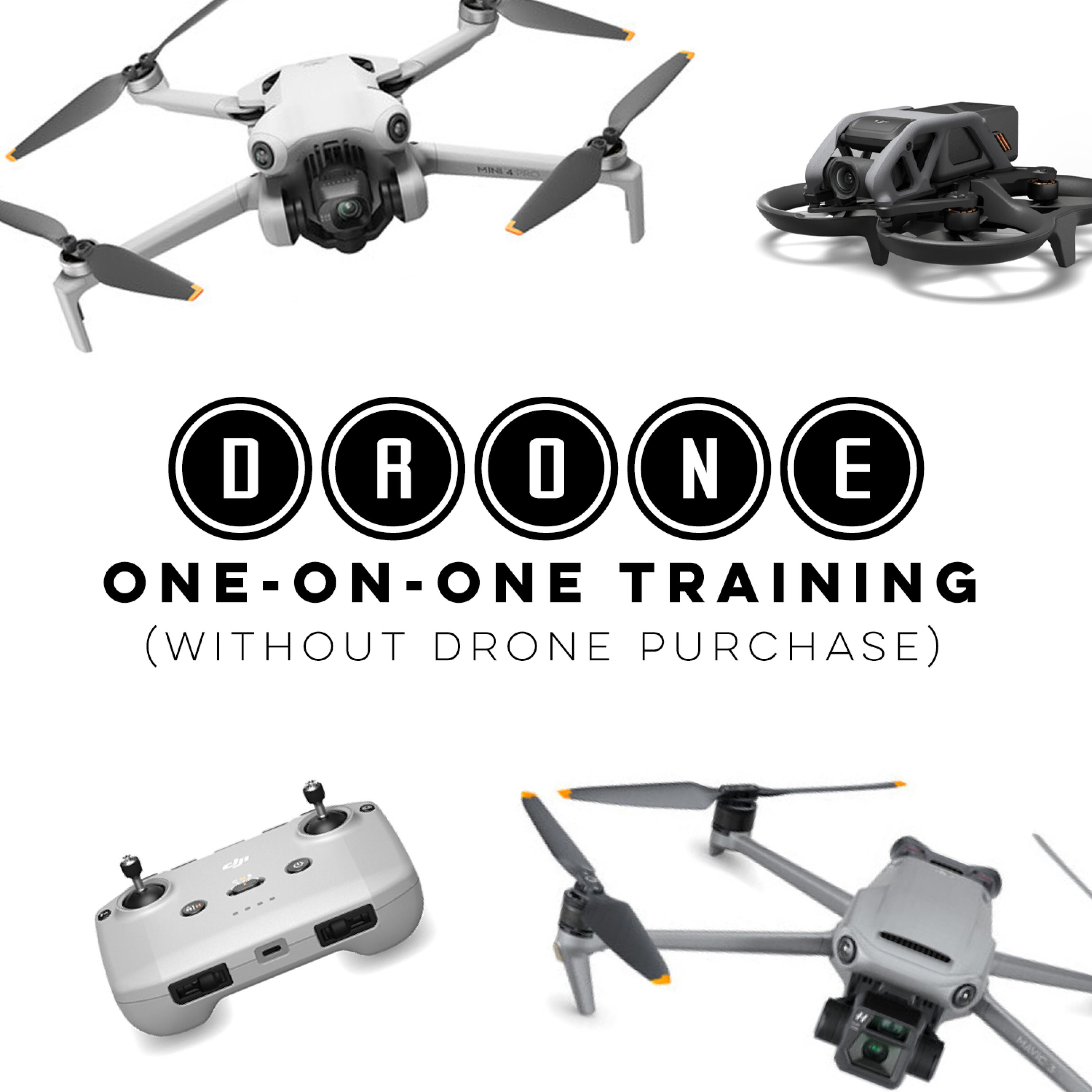 Personal One-on-One Drone Training (without Drone Purchase)