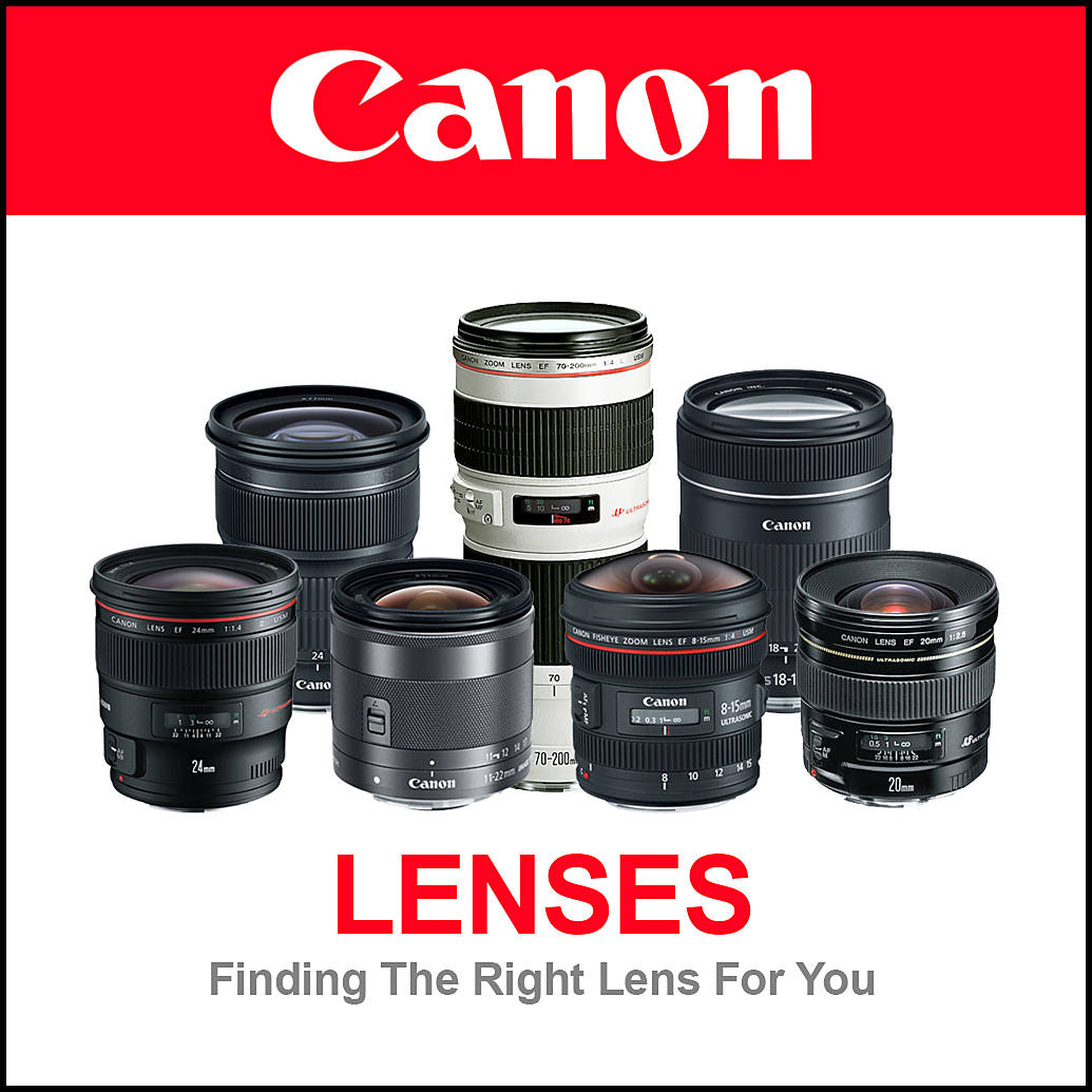 Canon Lenses: Finding the Right Lens for You