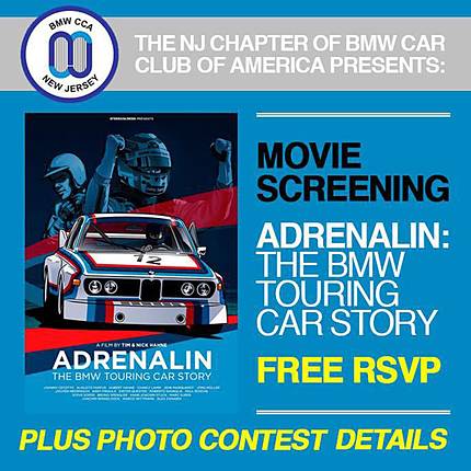 Adrenalin: The BMW Touring Car Story Screening with BMW Car Club of America