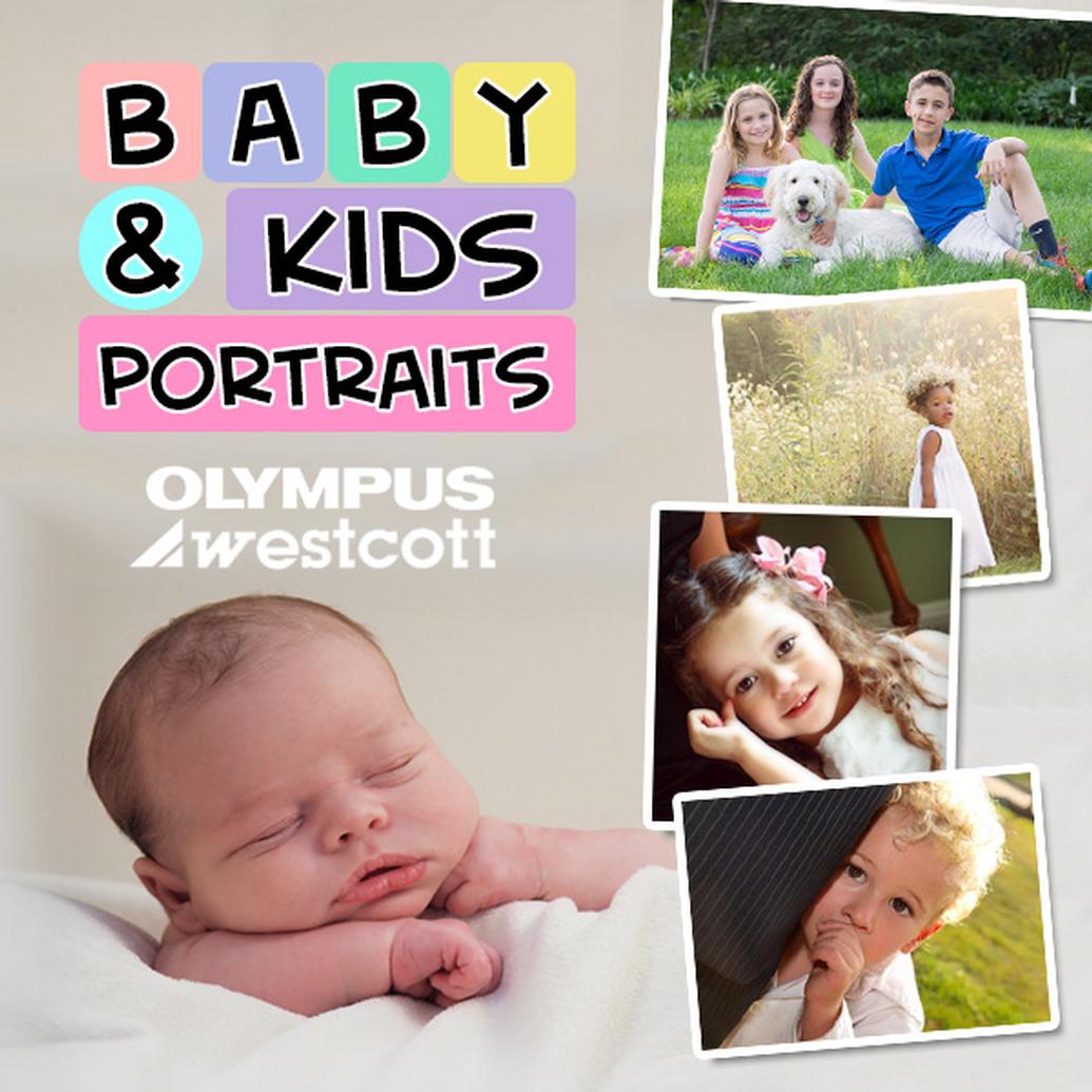 Baby and Kids Portraits 101 with Olympus and Westcott