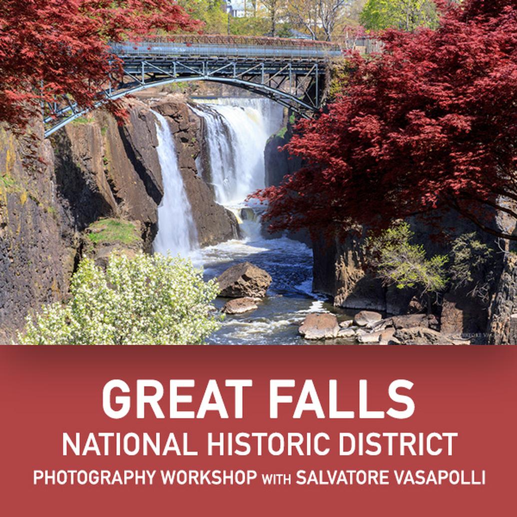 Photographing the Great Falls with Salvatore Vasapolli