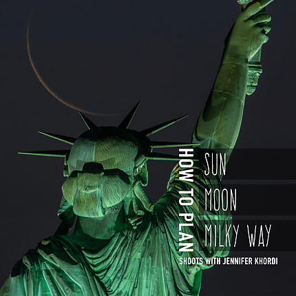 How to Plan Sun, Moon, and Milky Way Shoots with Jennifer Khordi