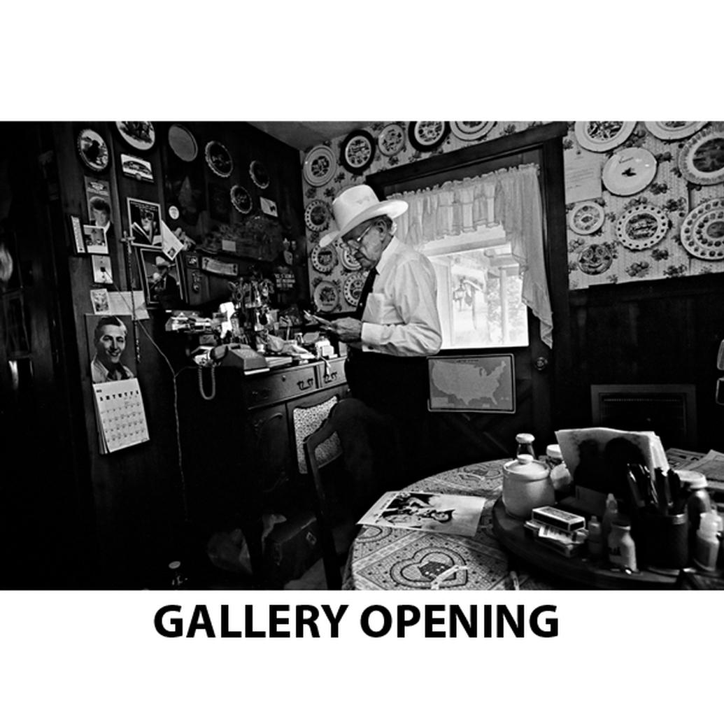Gene Lowinger Black and White Gallery Opening