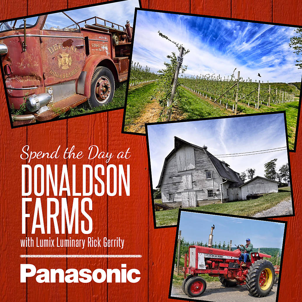 Spend the Day at Donaldson Farms with Lumix Luminary Rick Gerrity