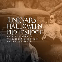 Junkyard Halloween Photoshoot with Rick Gerrity (Fujifilm and Westcott) 0
