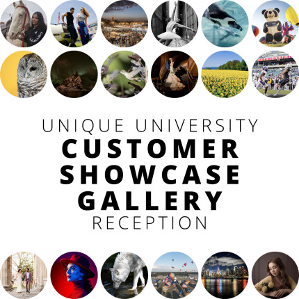 Unique University Customer Showcase Gallery Reception