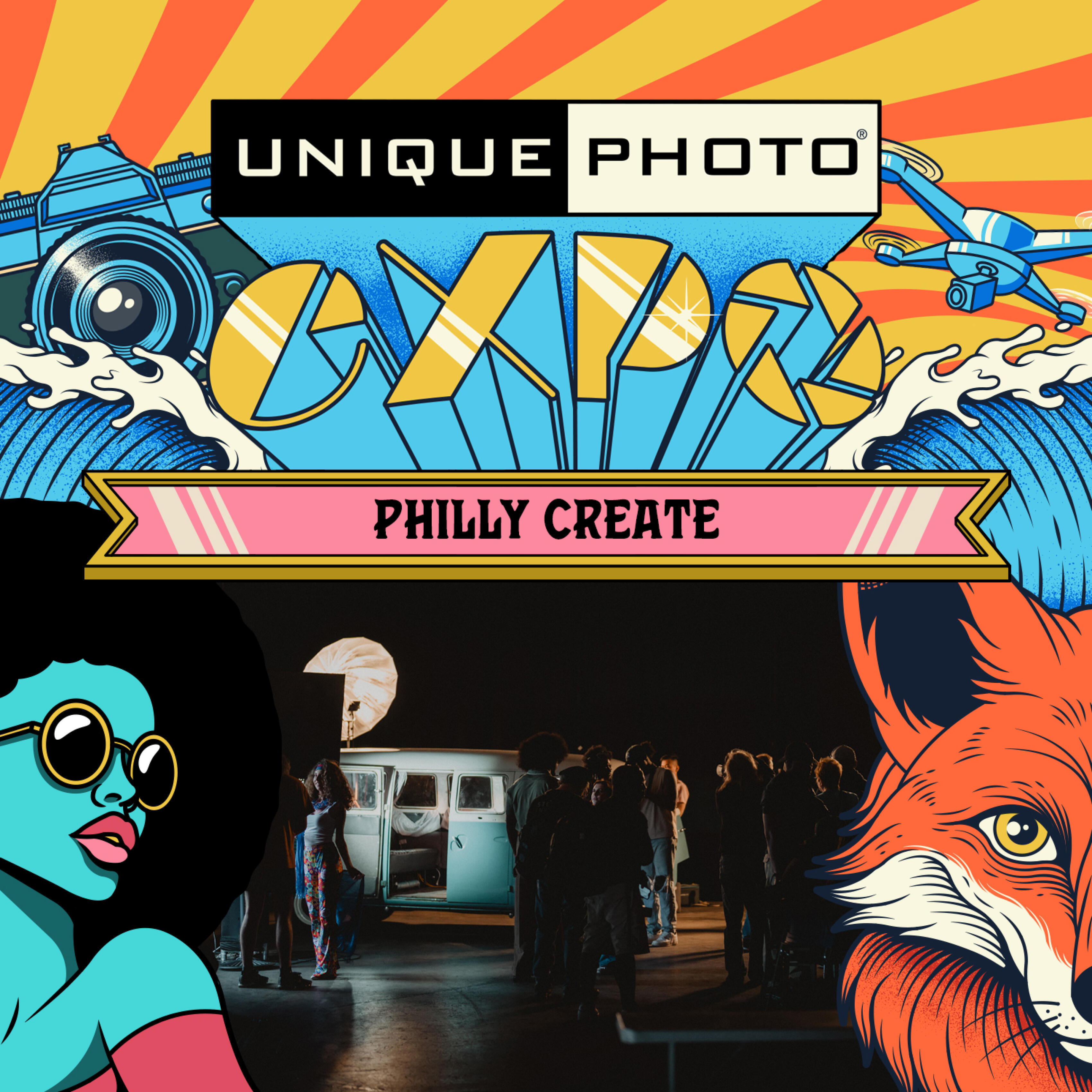EXPO: Live Model Shoot - Plastic Paradise with Philly Create