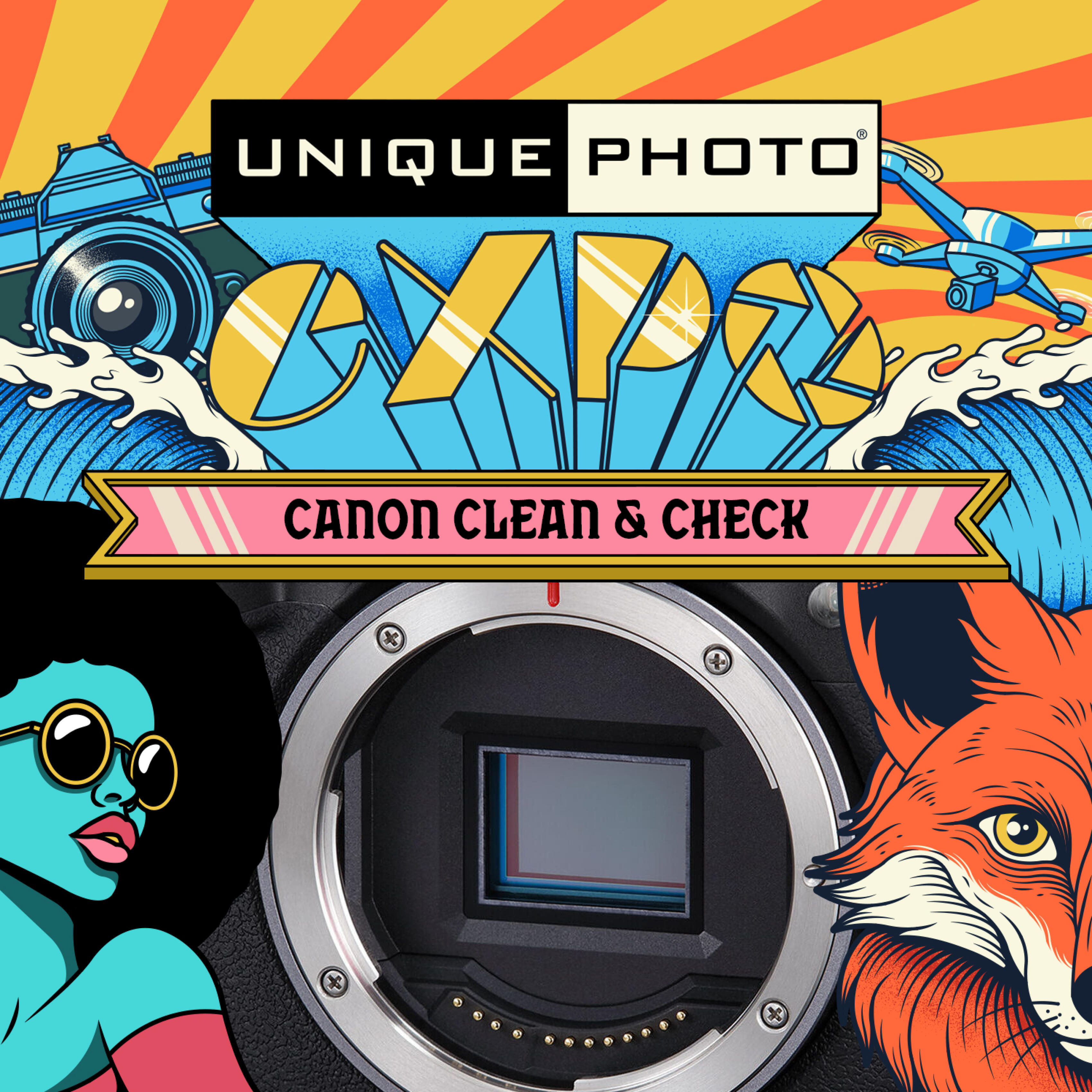 EXPO: Canon Professional Services Clean and Check