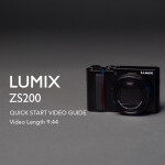 Using Your Lumix ZS200 - Quick Start Guide 0