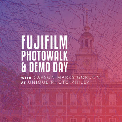 *FREE RSVP* Fujifilm Photowalk and Demo Day (Philly)