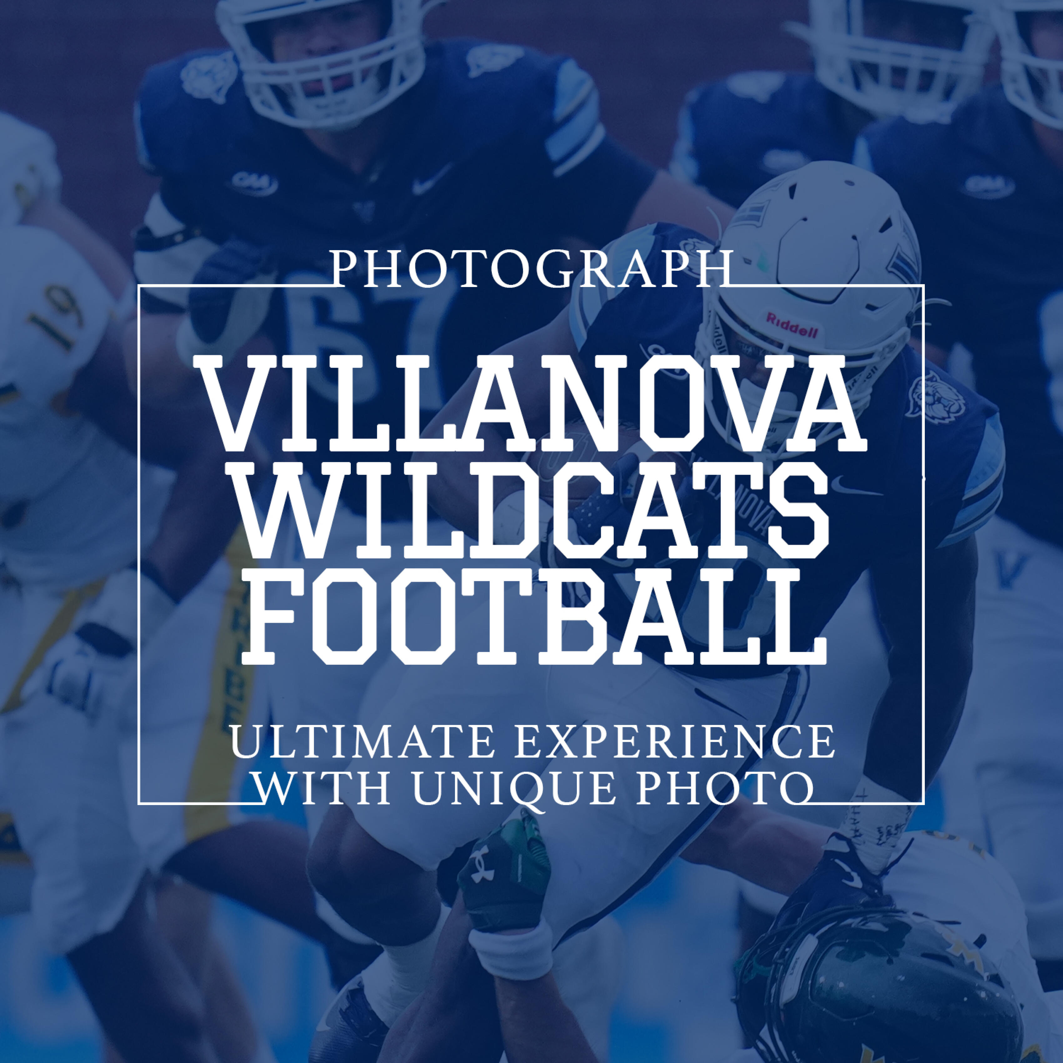 Photograph Villanova Wildcats Football: Ultimate Experience