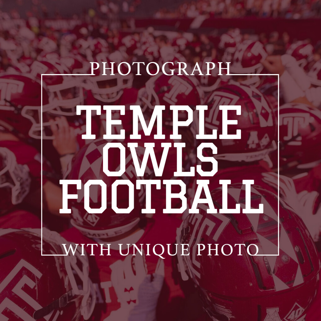 Photograph Temple Owls Football