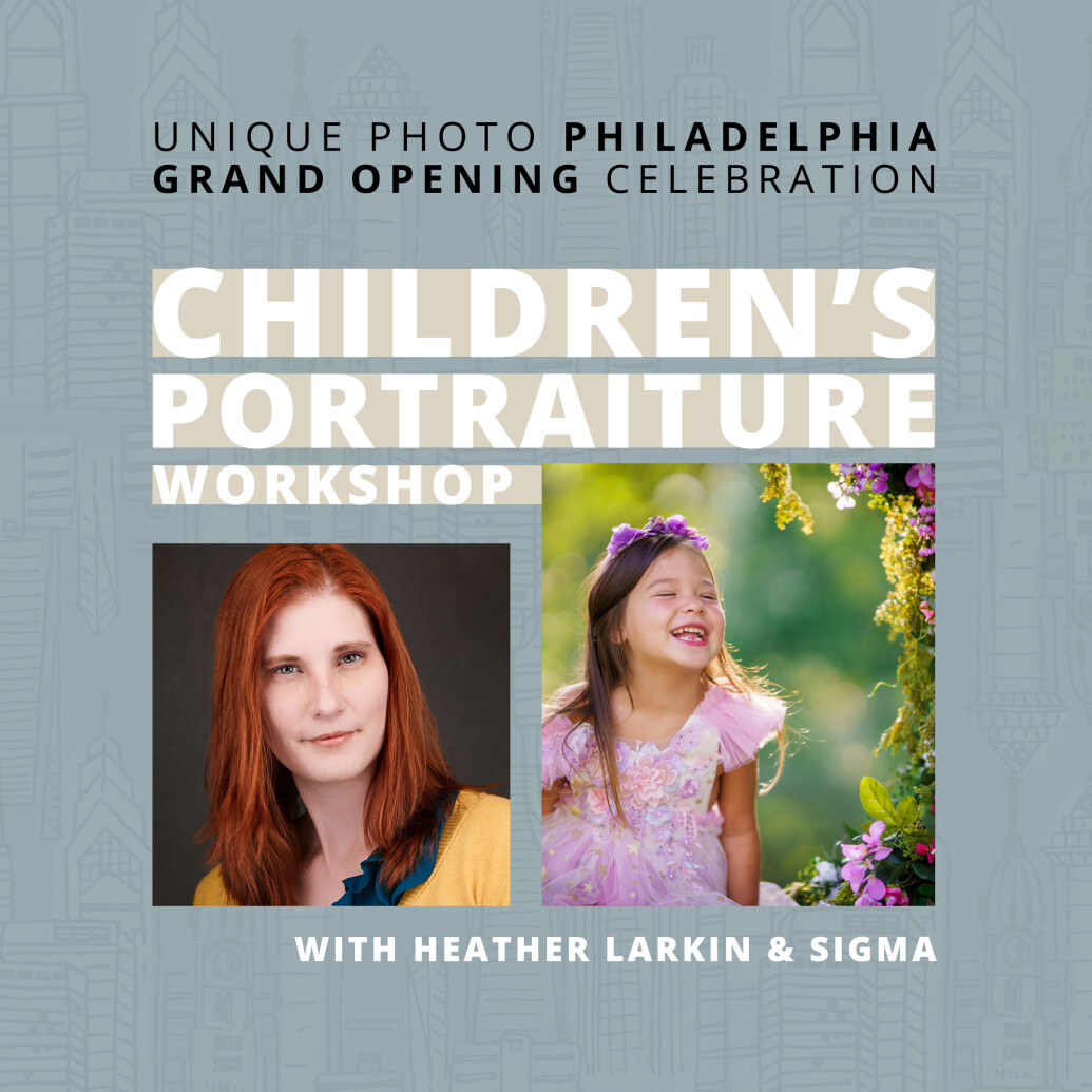 Childrens Portraiture Workshop with Heather Larkin and Sigma (Philly)