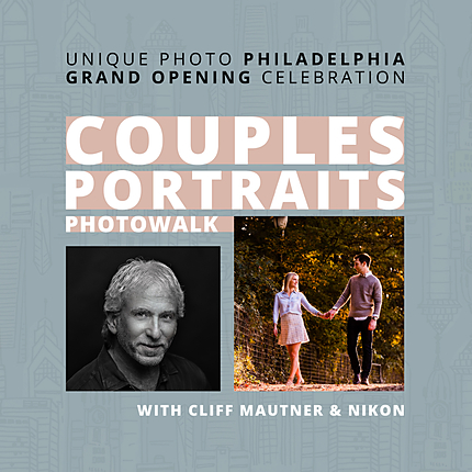 Couples Portraits Photowalk with Cliff Mautner and Nikon (Philly)