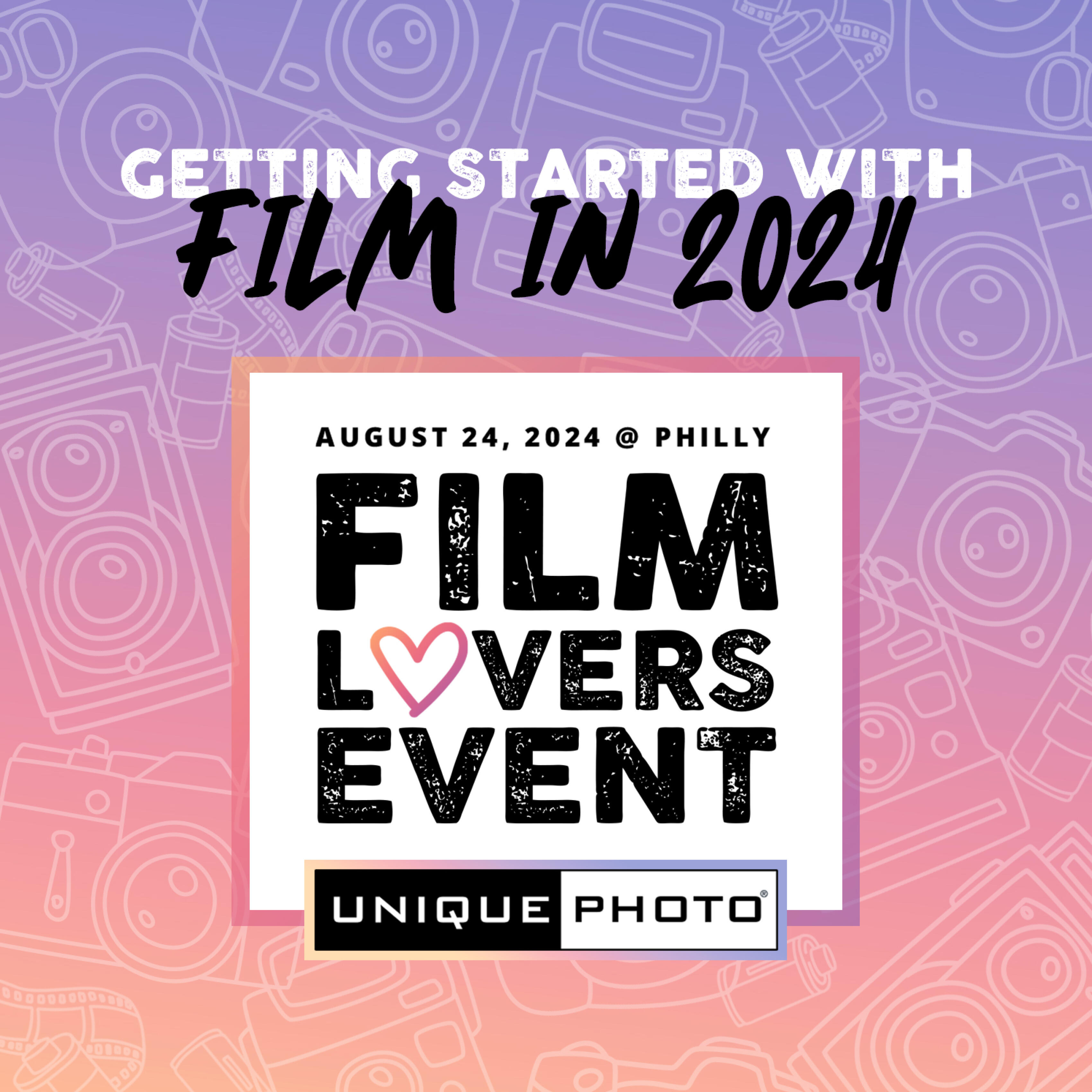 Film Lovers Event: Getting Started with Film in 2024 (Philly)