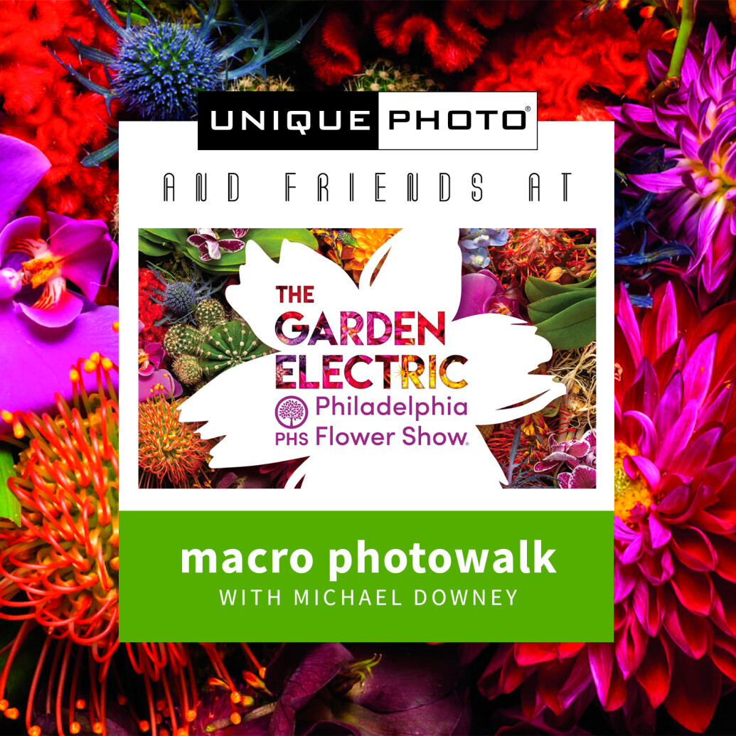 Philly Flower Show: Macro Photowalk with Michael Downey