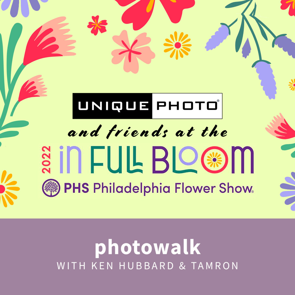 Philly Flower Show: Photowalk with Ken Hubbard (Tamron)