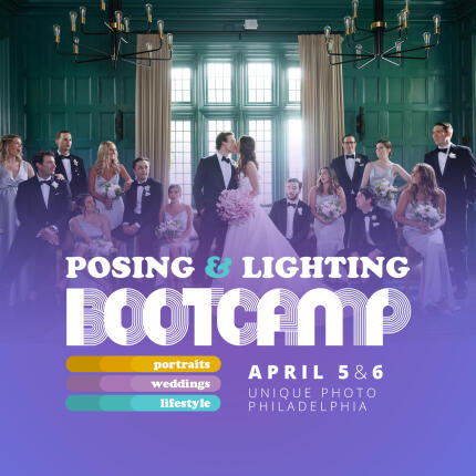 Posing and Lighting Bootcamp: Wedding Playbook Pt 1 w. Vanessa Joy (Philly)