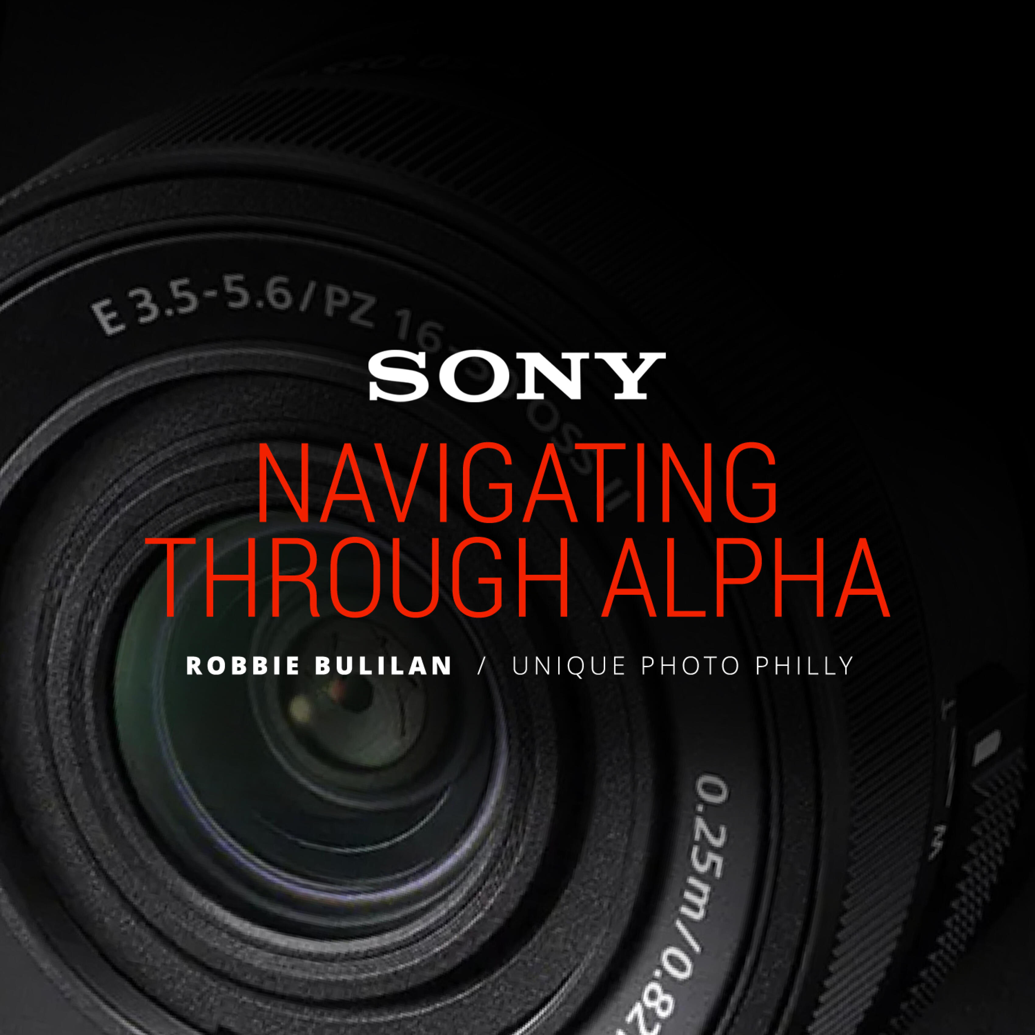 *FREE RSVP* Navigating Through Alpha with Robbie Bulilan (Sony) (Philly)