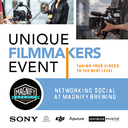 Unique Filmmakers Event Networking Social at Magnify Brewing