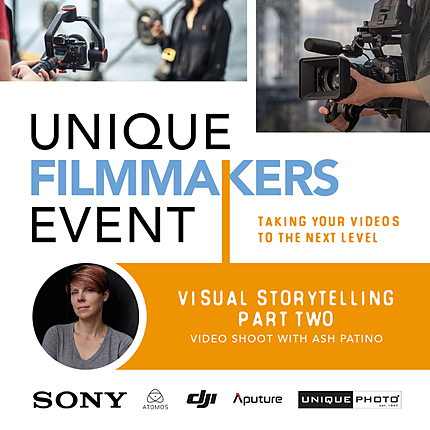 Visual Storytelling: Part Two with Ash Patino (Video Shoot)