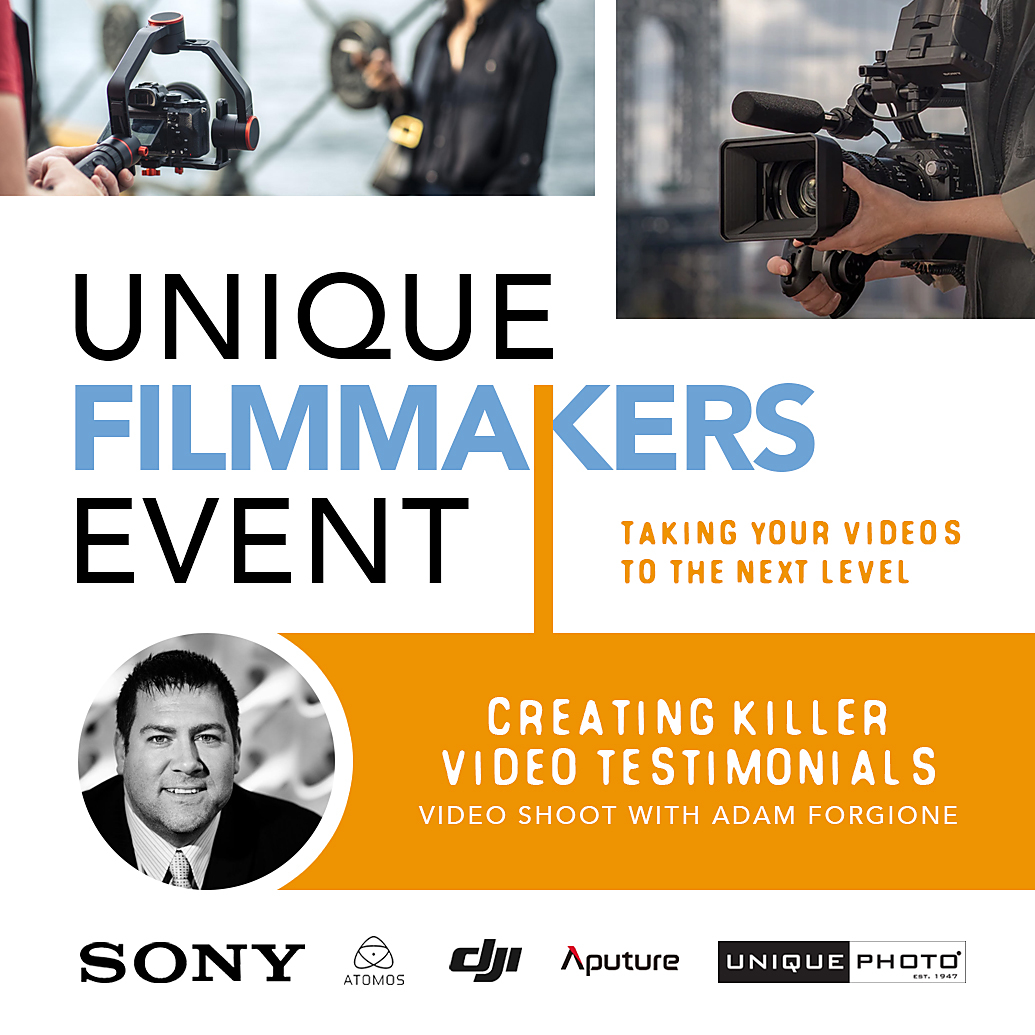 Creating Killer Video Testimonials with Adam Forgione (Video Shoot)
