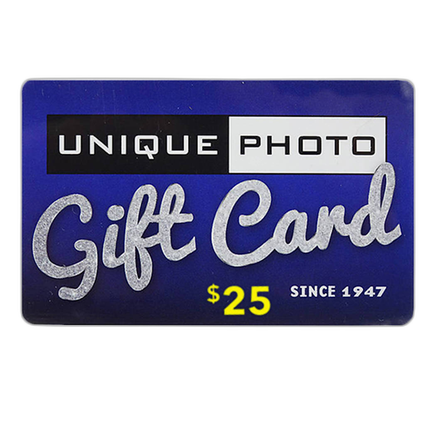 Unique Photo 25 Dollar Gift Card