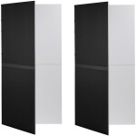 V-Flat World Foldable V-Flat (Black/White) - Two Units 0