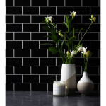 V-Flat World 24x24in Duo-Board Background (White/Ebony Subway Tile) 3